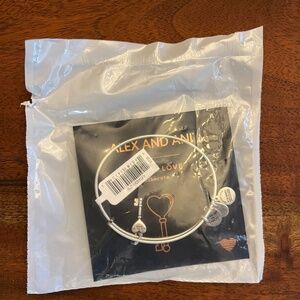 Alex and Ani Heart Key to Love Bracelet